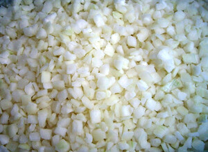 Лук кубик 10*10