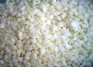 Лук кубик 10*10