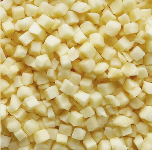 Яблоко кубик